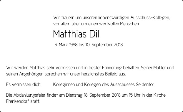 Matthias Dill