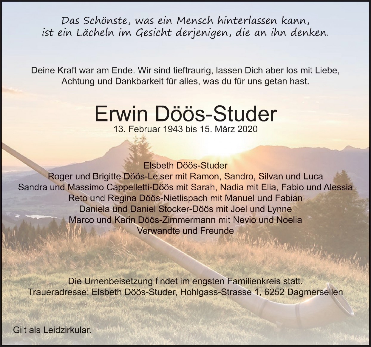 Erwin Döös-Studer