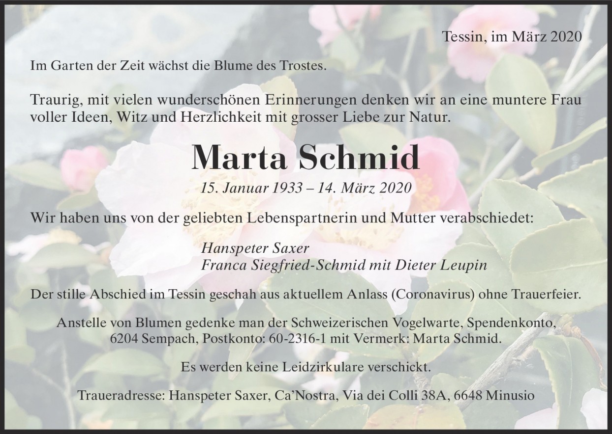 Marta Schmid