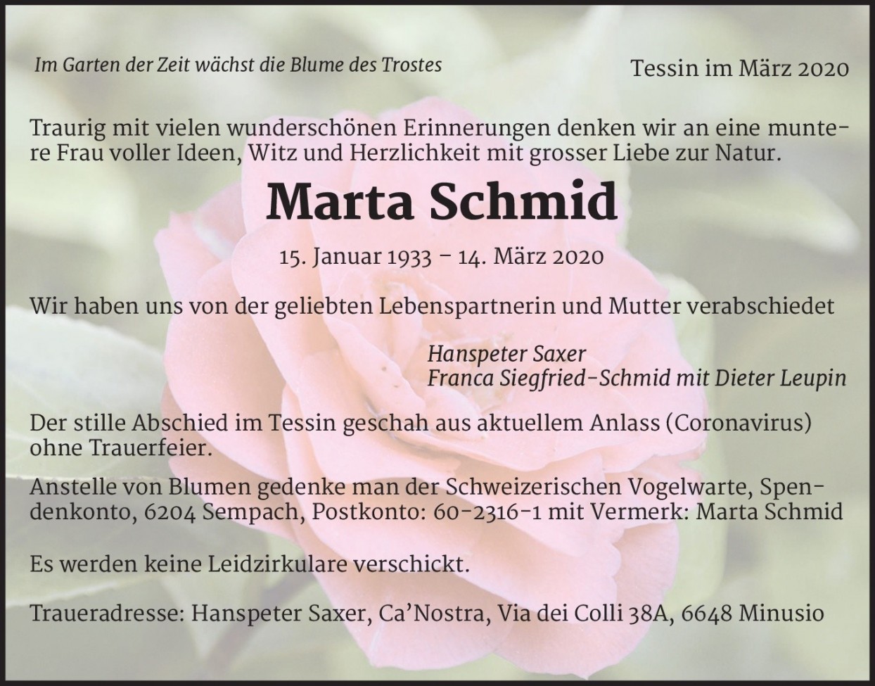 Marta Schmid