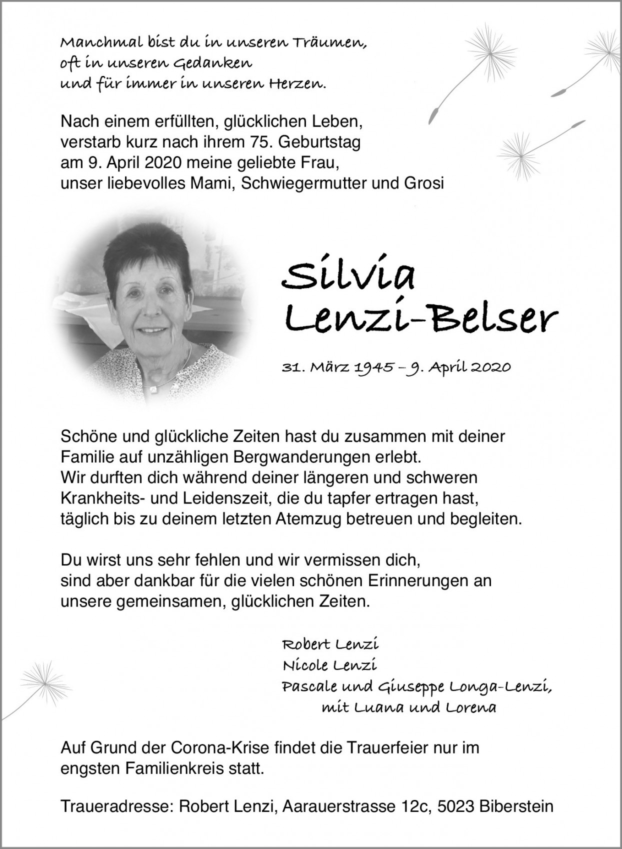 Silvia Lenzi-Belser