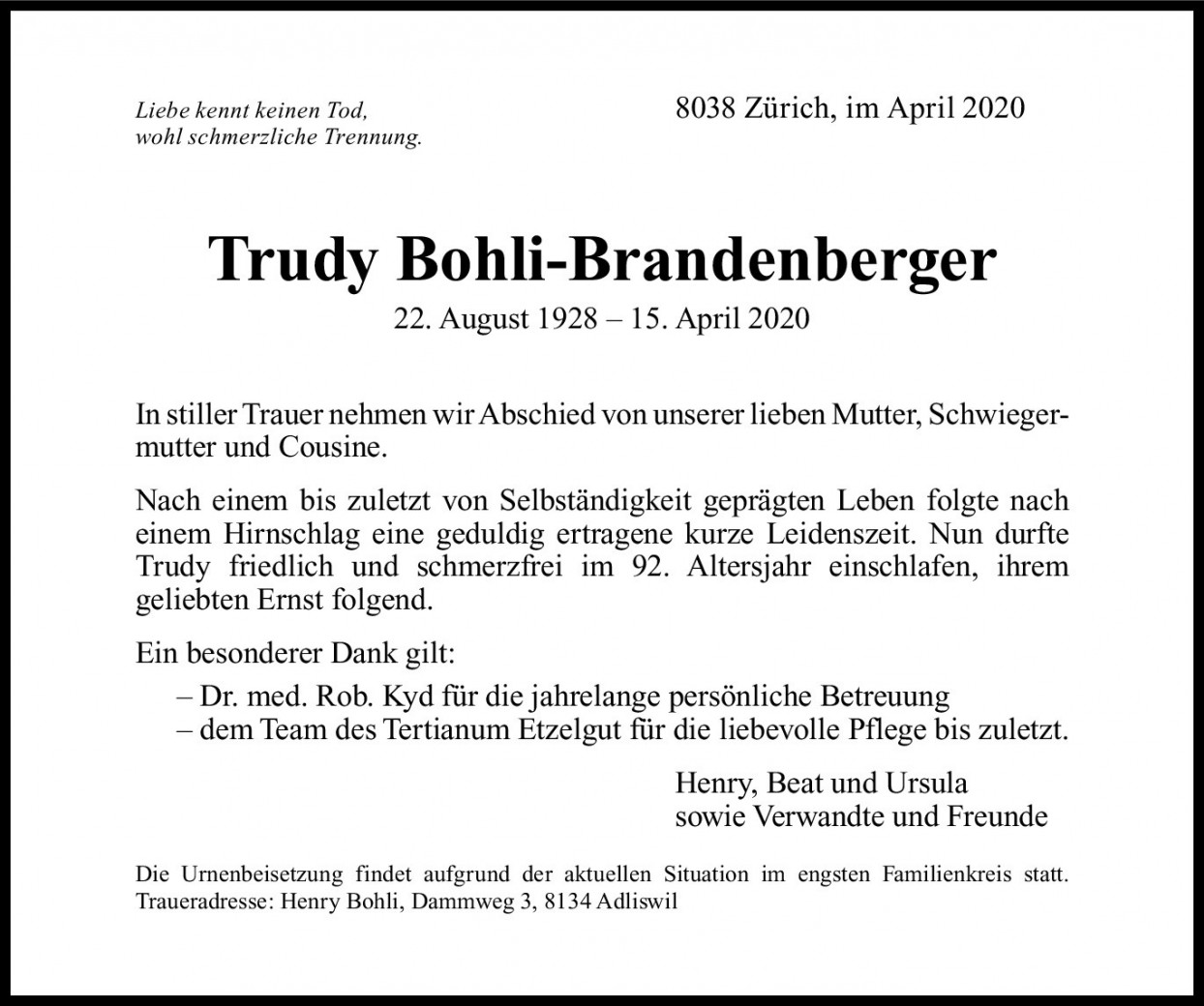 Trudy Bohli-Brandenberger