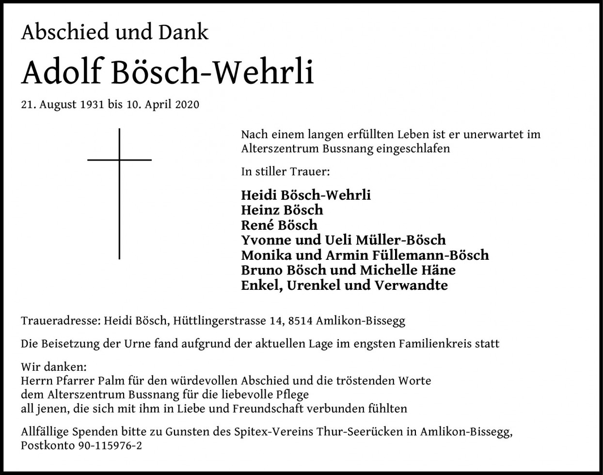 Adolf Bösch-Wehrli