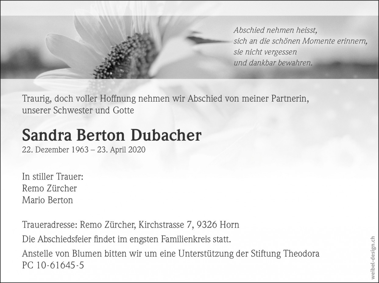 Sandra Berton-Dubacher