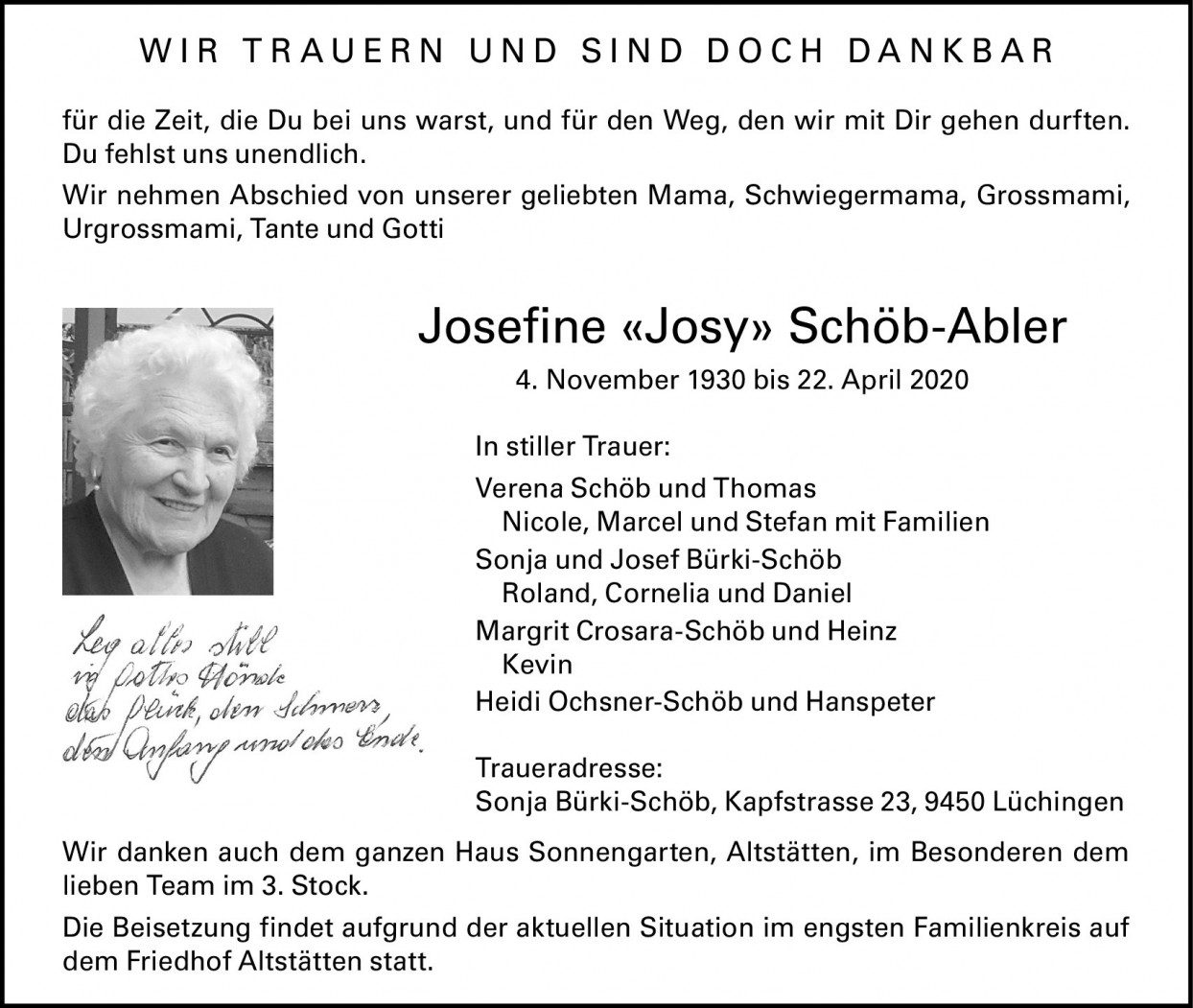 Josefine Schöb-Abler