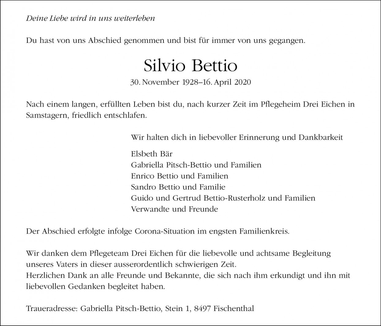 Silvio Bettio