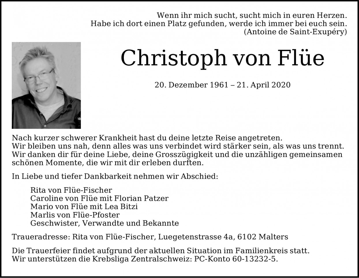 Christoph von Flüe