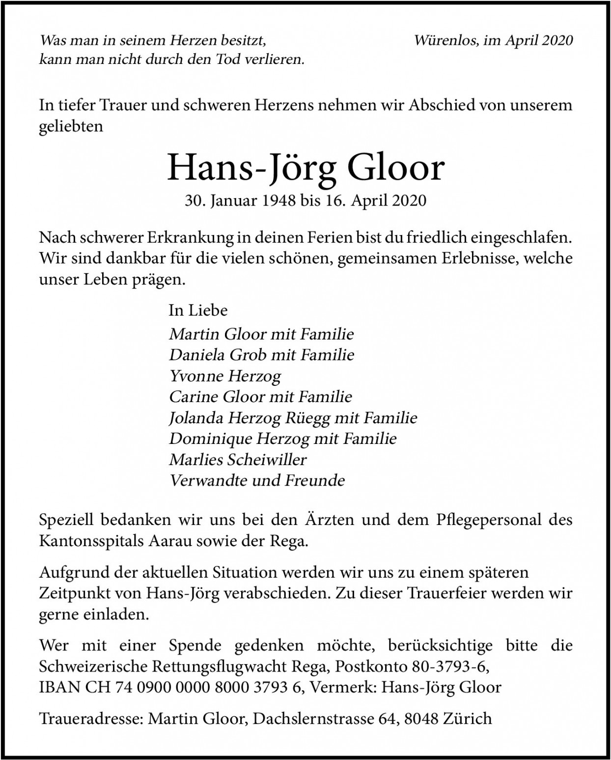 Hans Jörg-Gloor