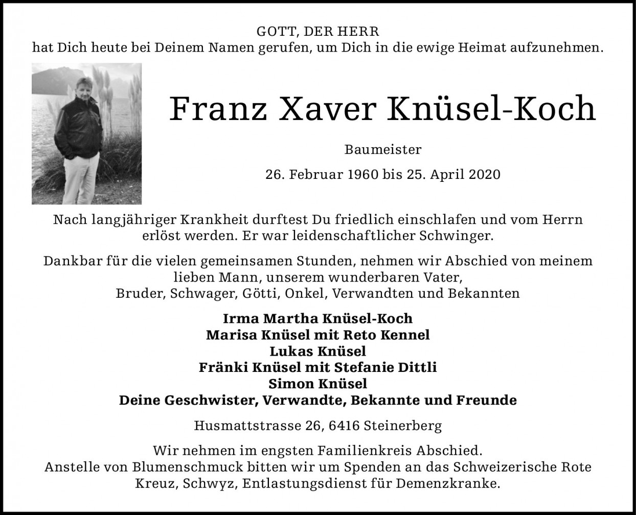 Franz Xaver Knüsel-Koch