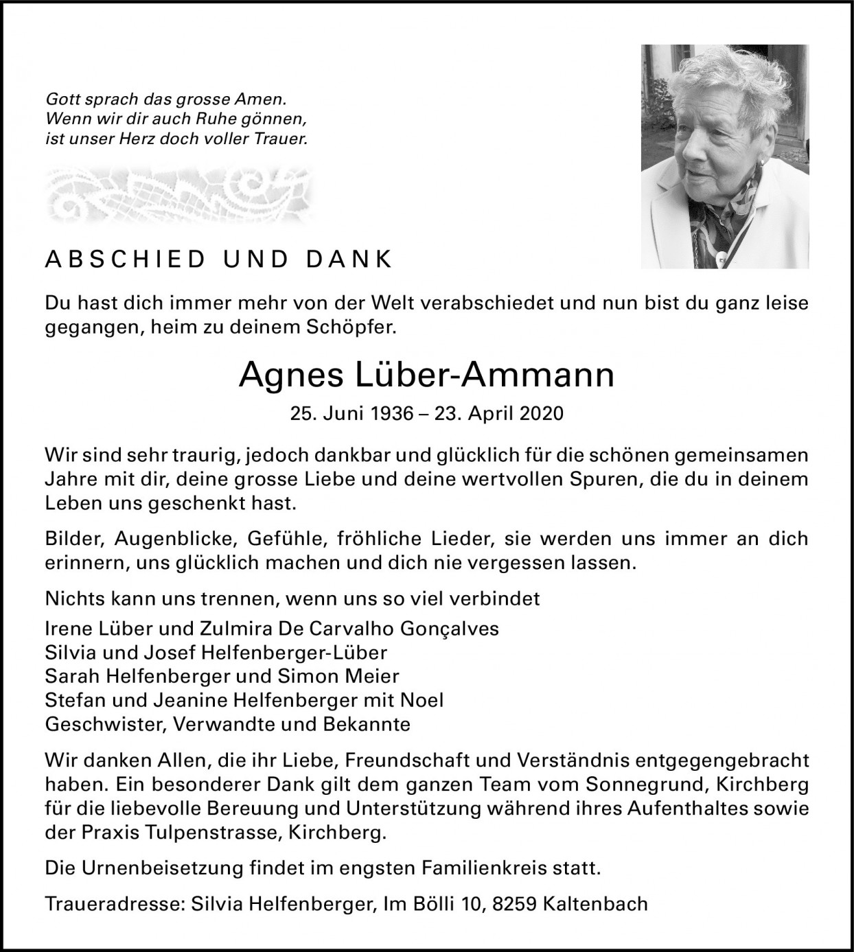 Agnes Lüber-Ammann