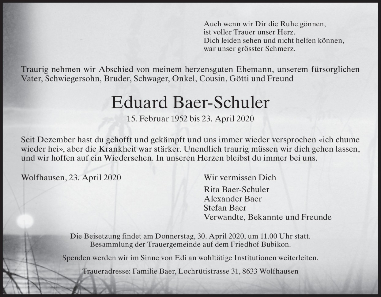 Eduard Baer-Schuler
