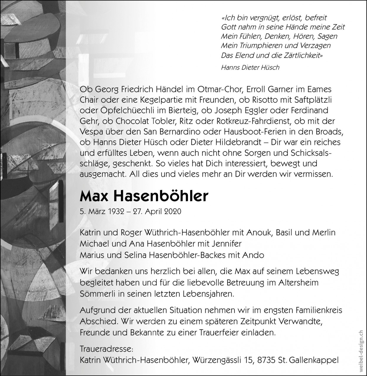 Max Hasenböhler