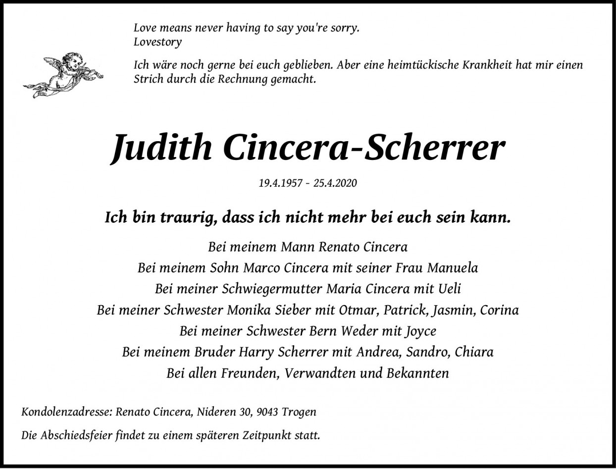 Judith Cincera-Scherrer