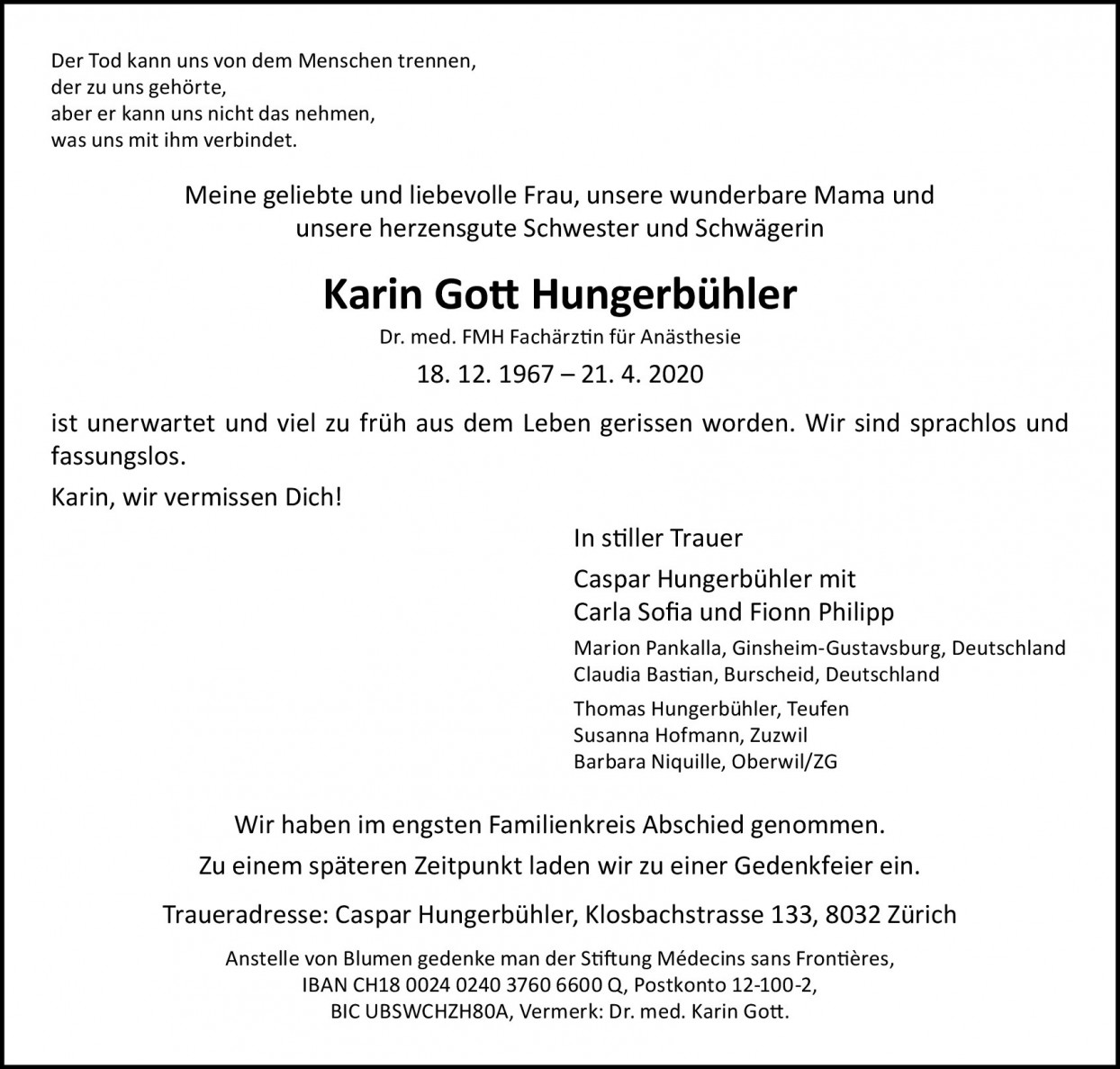 Karin Gott-Hungerbühler