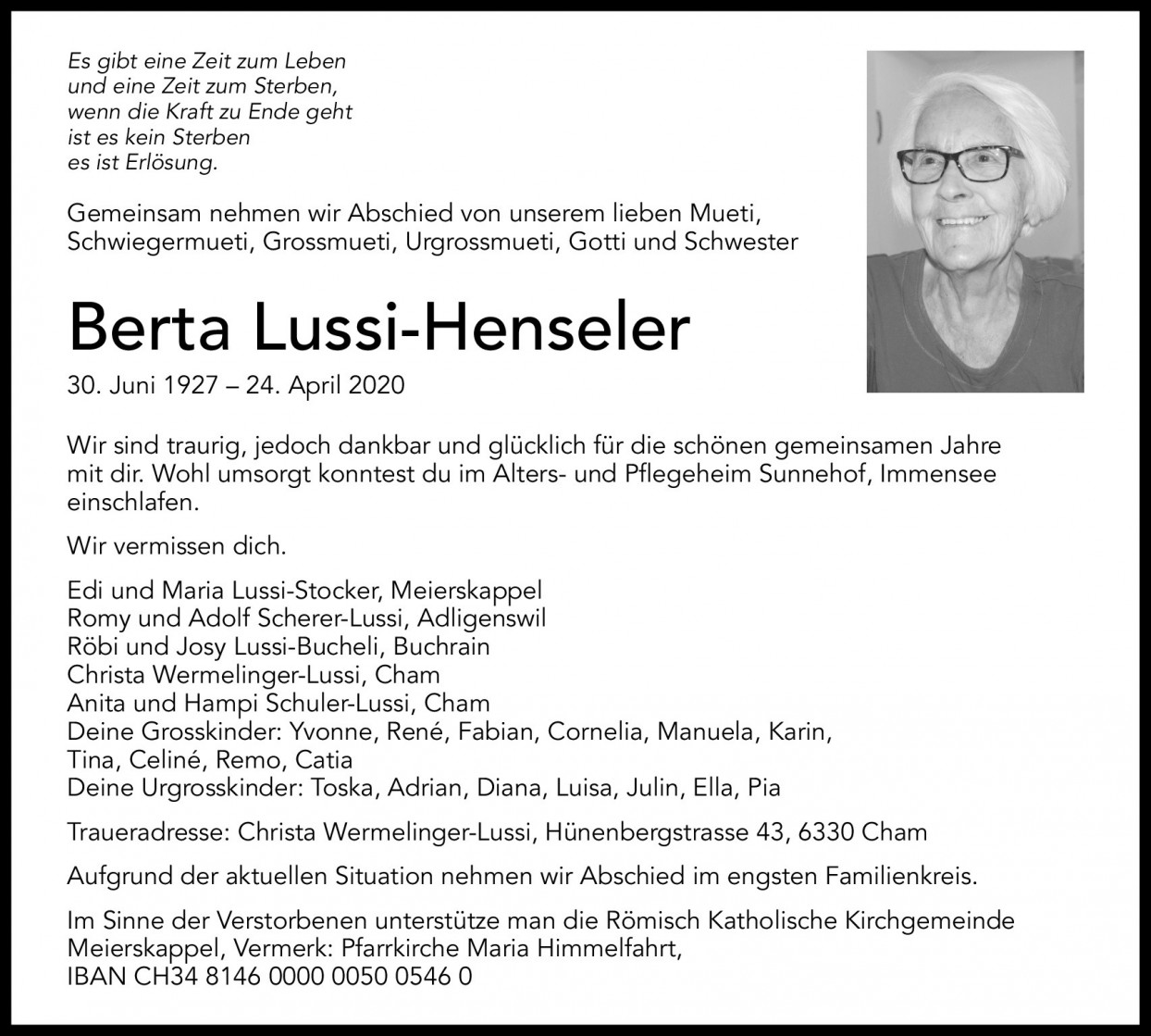 Berta Lussi-Henseler