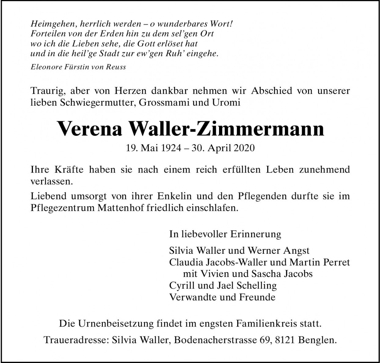 Verena Waller-Zimmermann