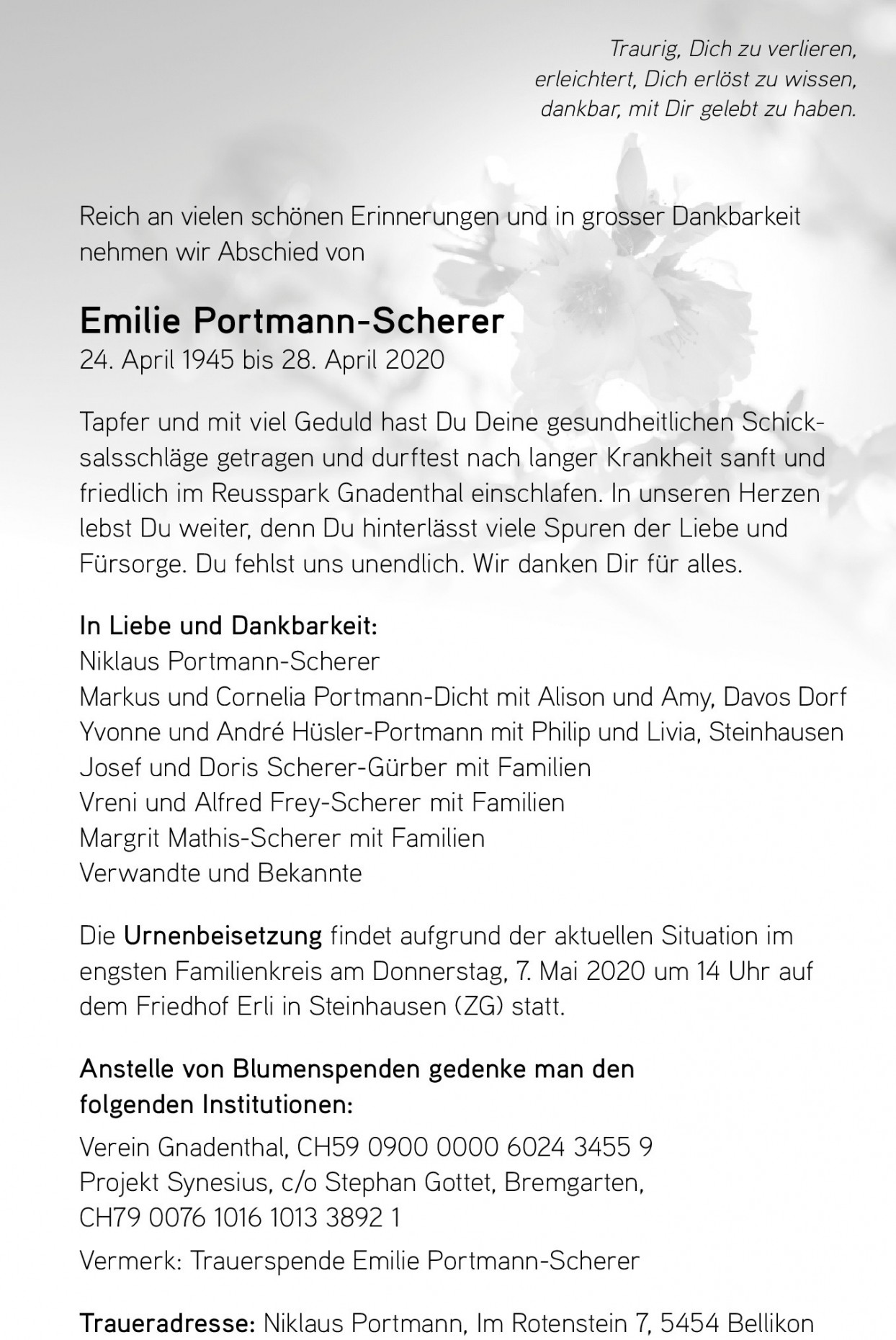 Emilie Portmann-Scherer