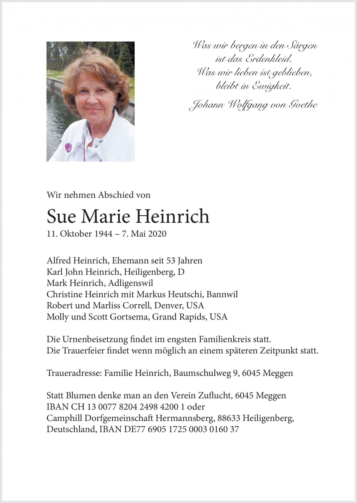 Sue Marie Heinrich