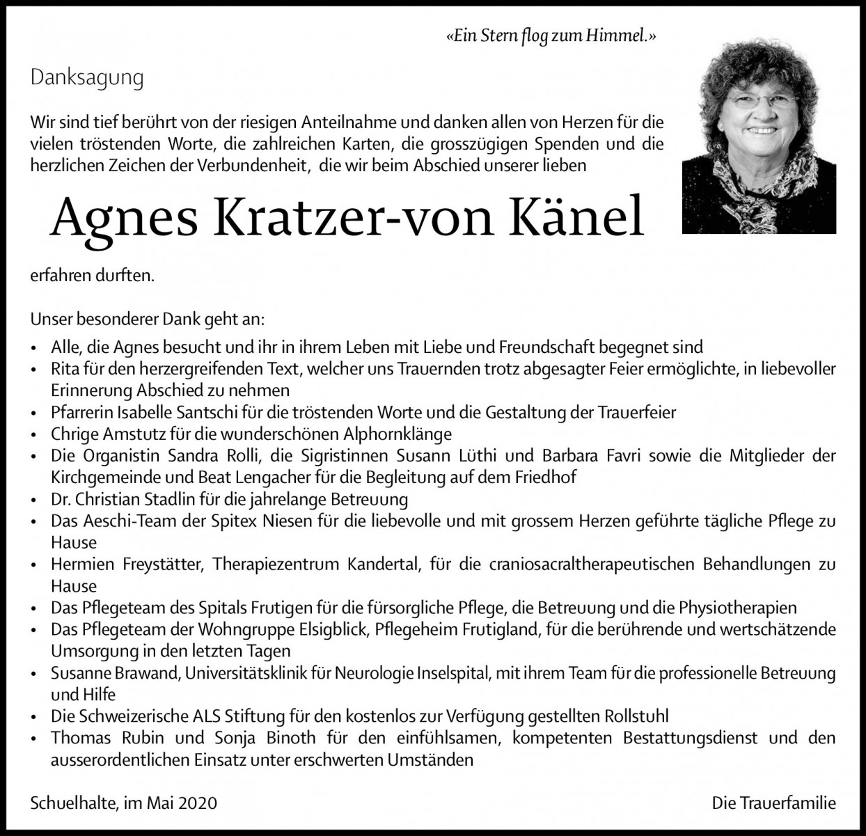 Agnes Kratzer-von Känel