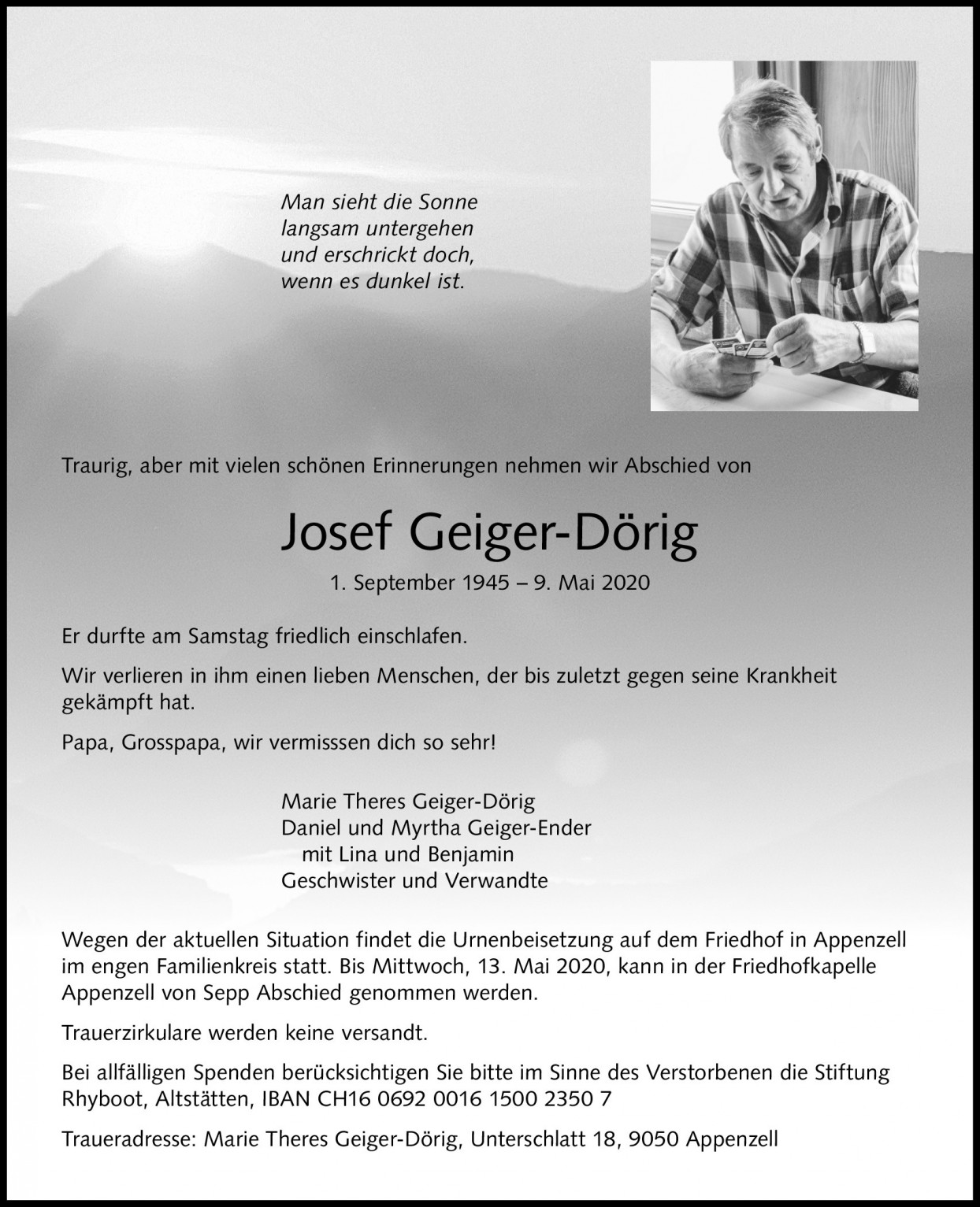 Josef Geiger-Dörig
