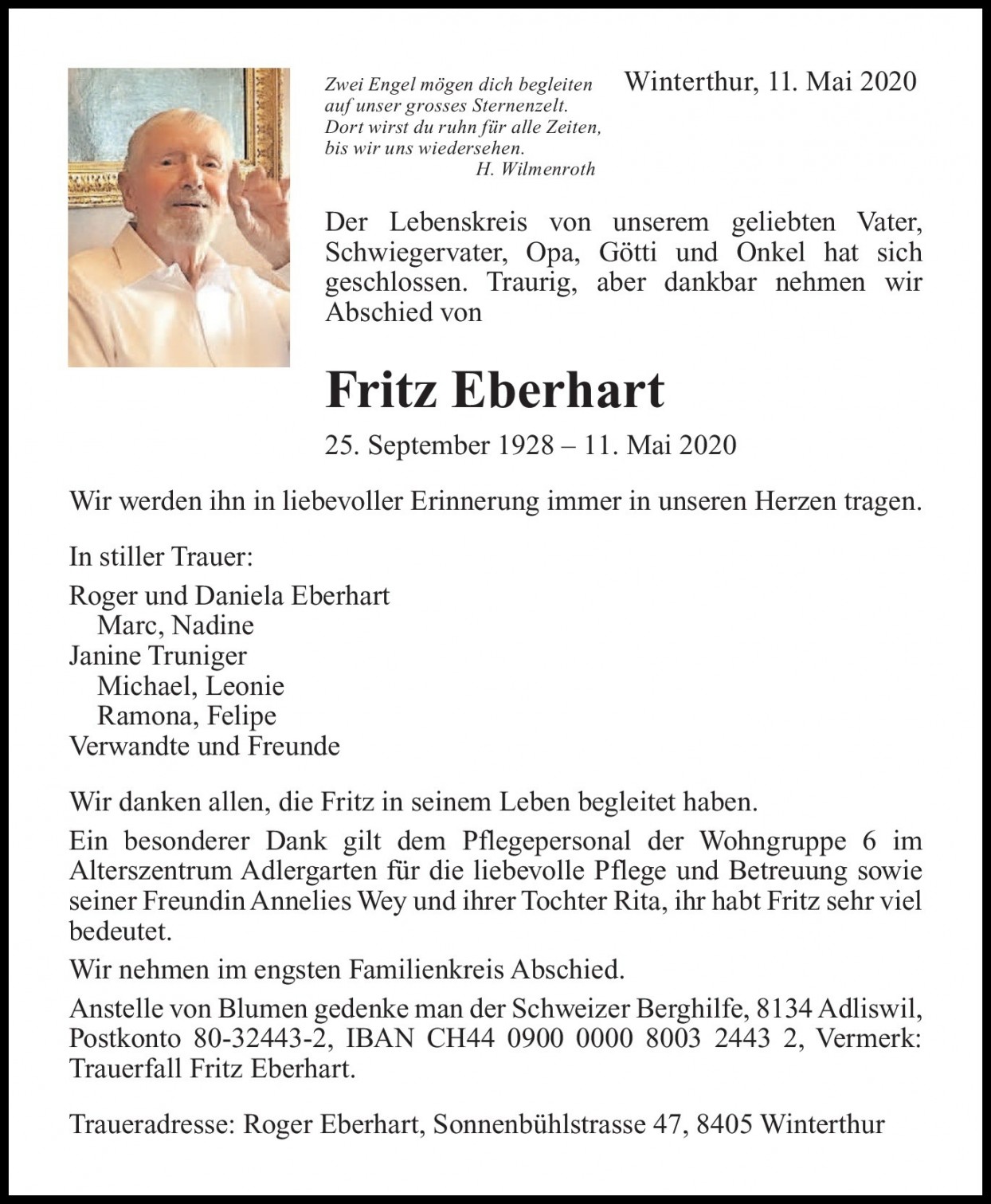 Fritz Eberhart