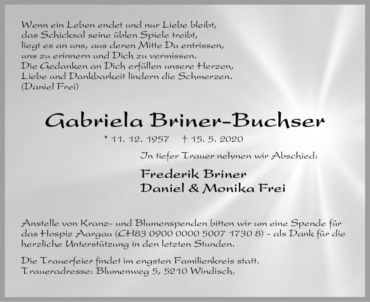 Gabriela Briner-Buchser