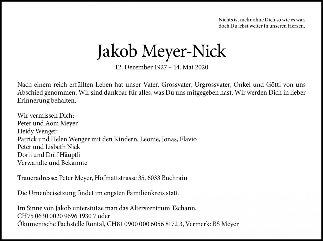 Jakob Meyer-Nick