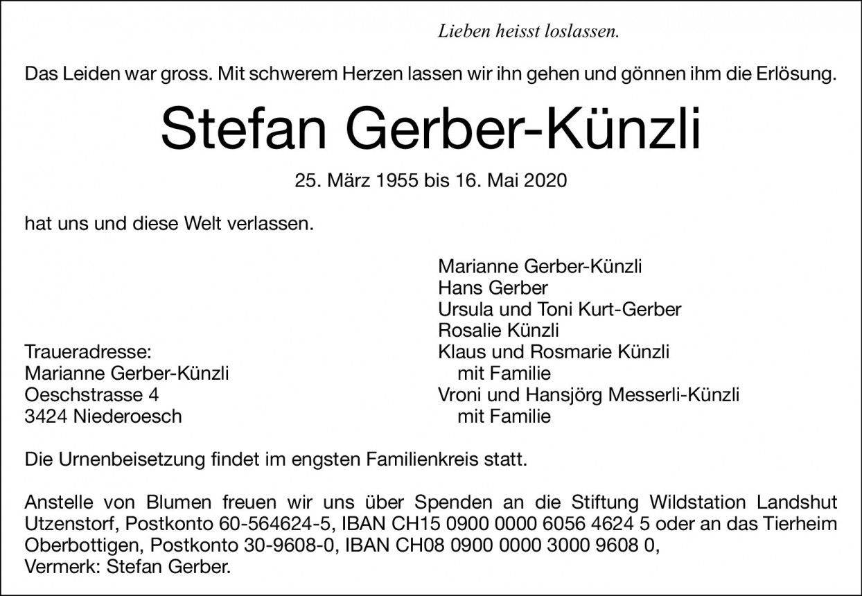 Stefan Gerber-Künzli