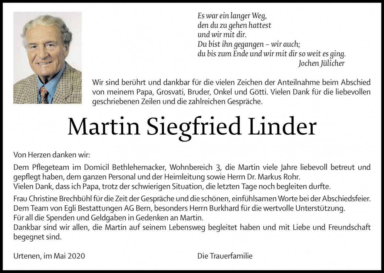 Martin Siegfried Linder