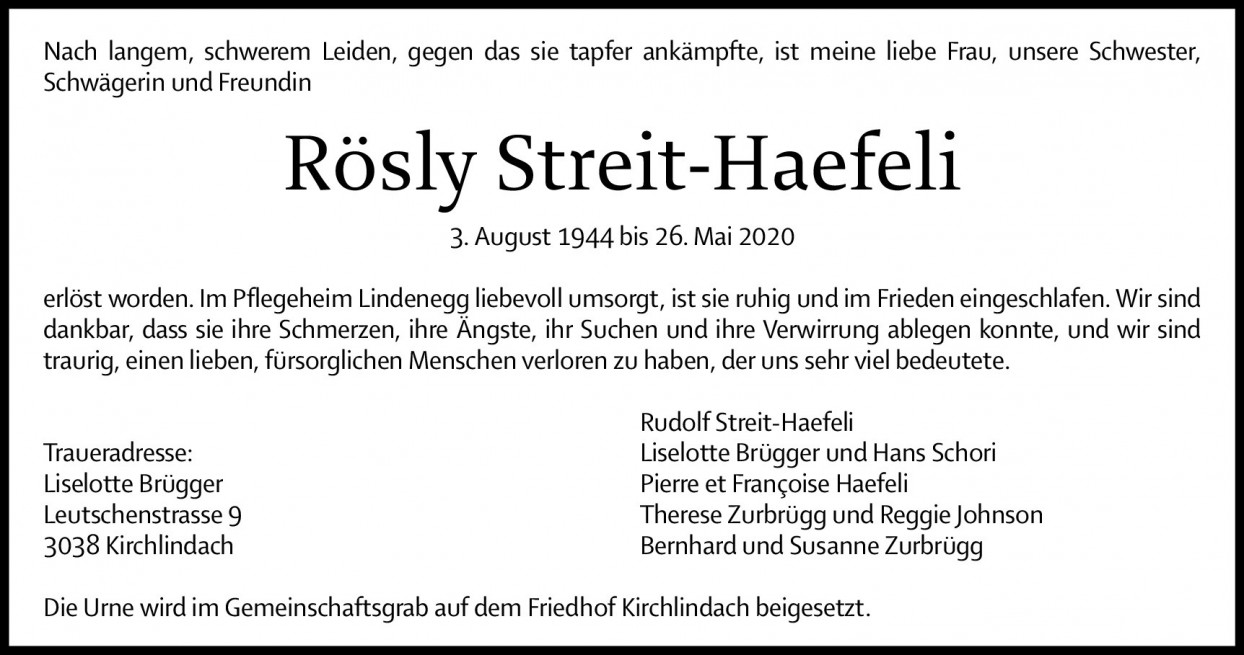Rösly Streit-Haefeli