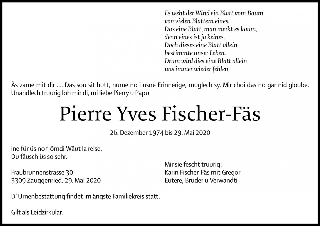 Pierre Yves Fischer-Fäs