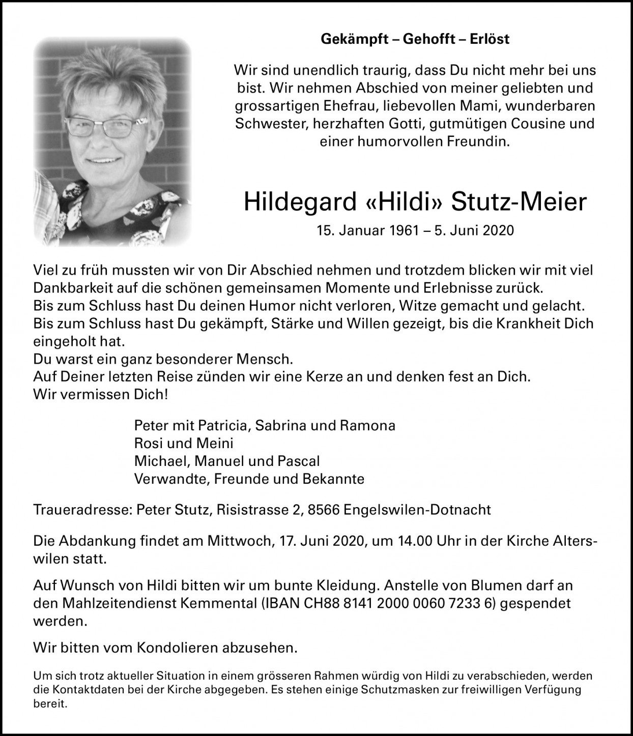 Hildegard Stutz-Meier