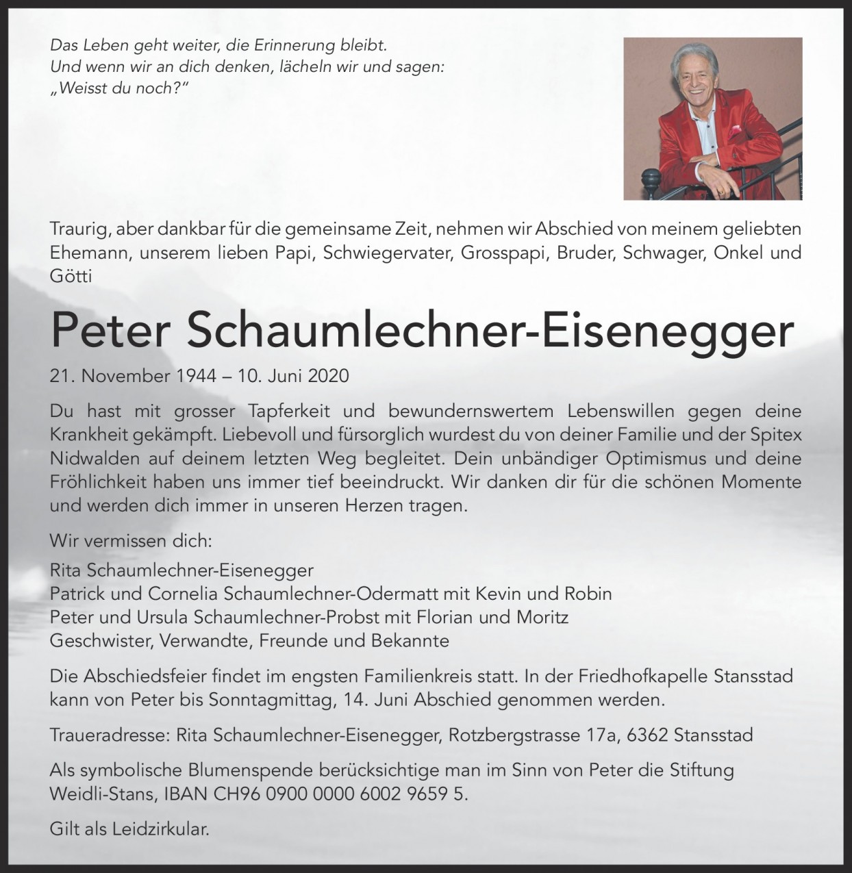 Peter Schaumlechner-Eisenegger