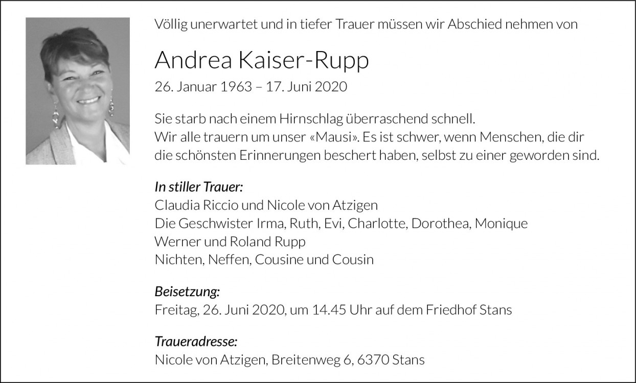 Andrea Kaiser-Rupp