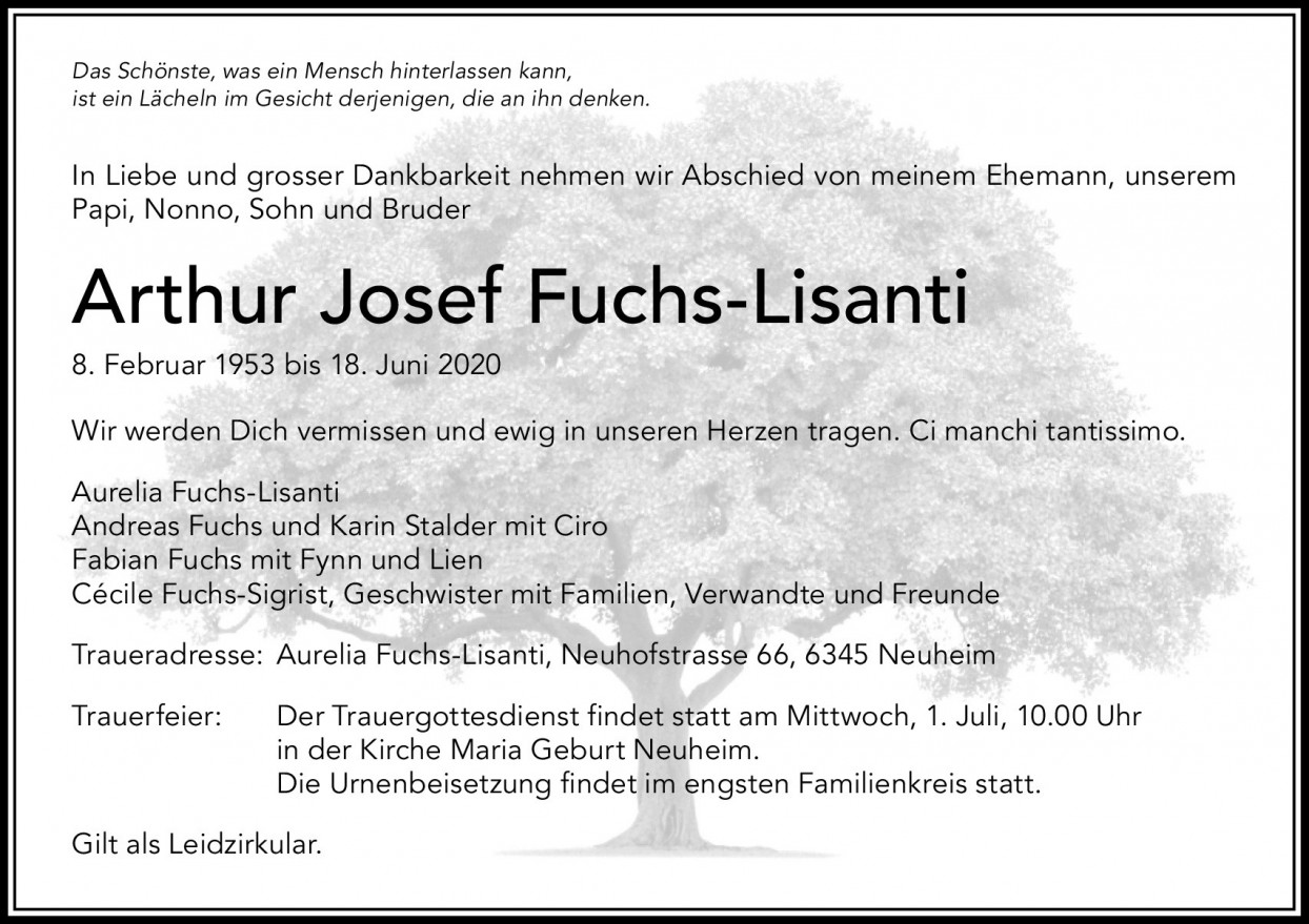Arthur Josef Fuchs-Lisanti
