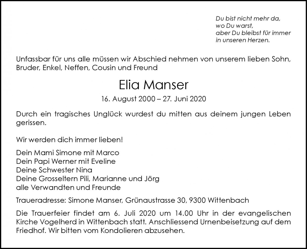 Elia Manser