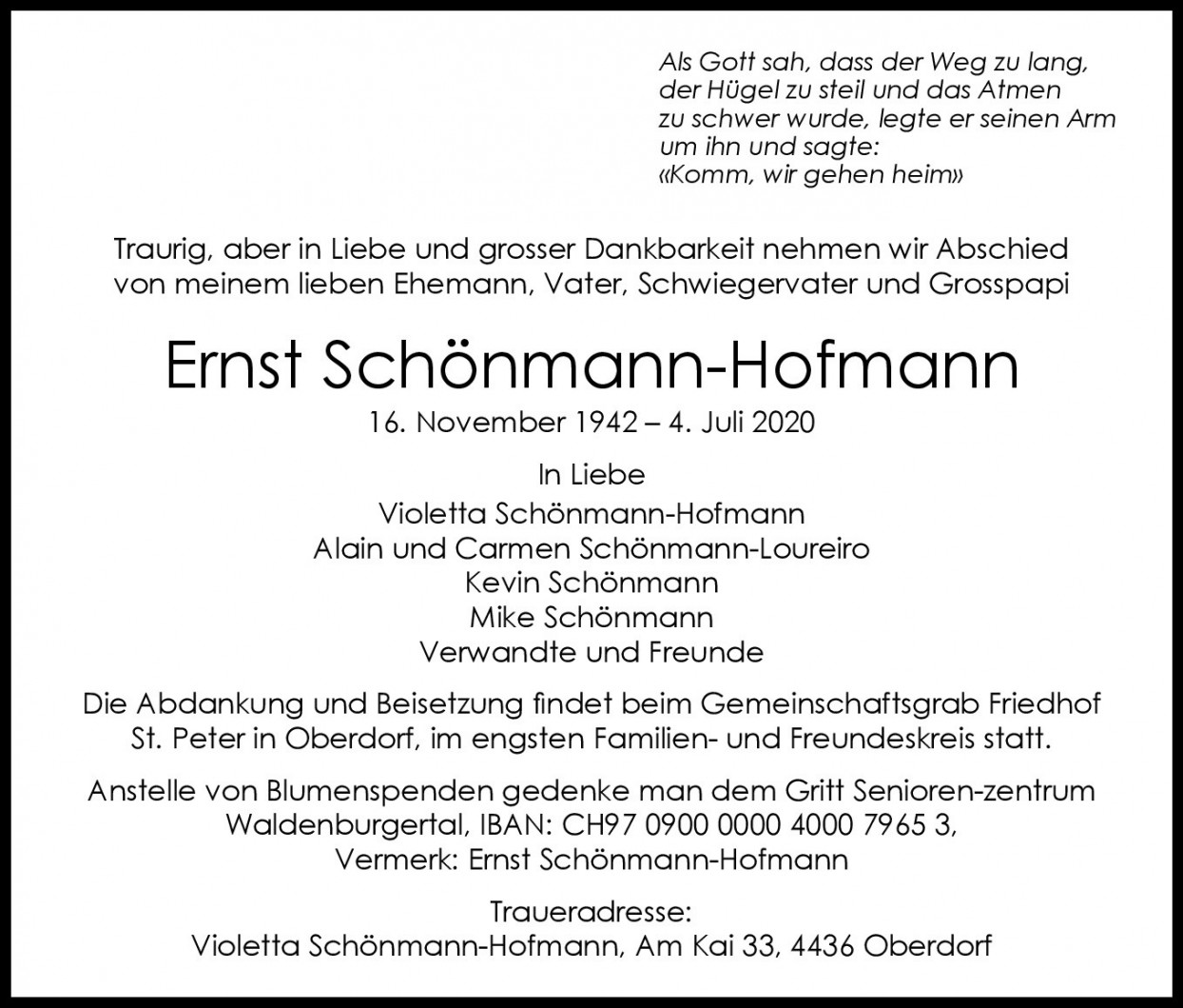 Ernst Schönmann-Hofmann
