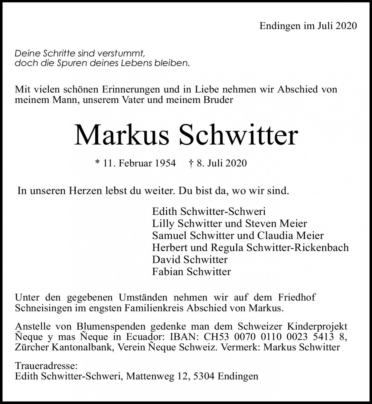 Markus Schwitter