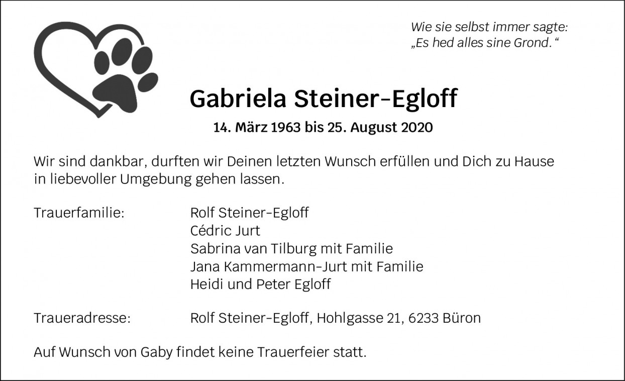 Gabriela Steiner-Egloff