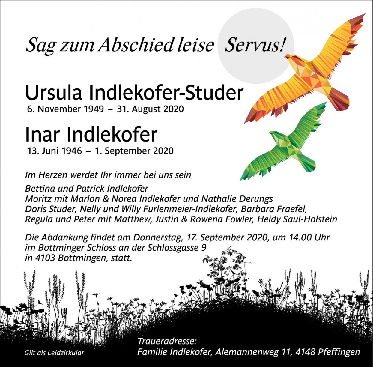 Ursula Indlekofer-Studer