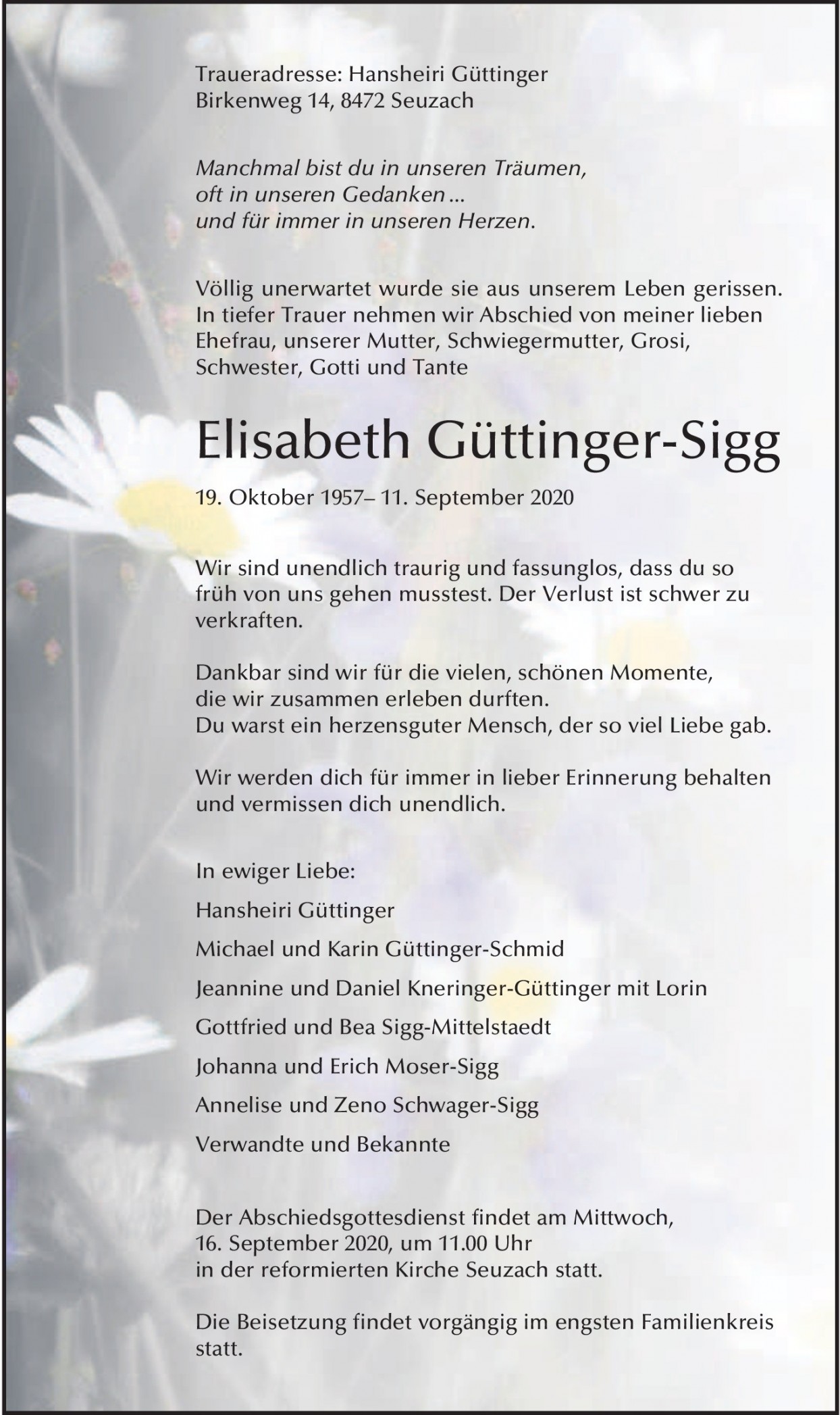 Elisabeth Güttinger-Sigg