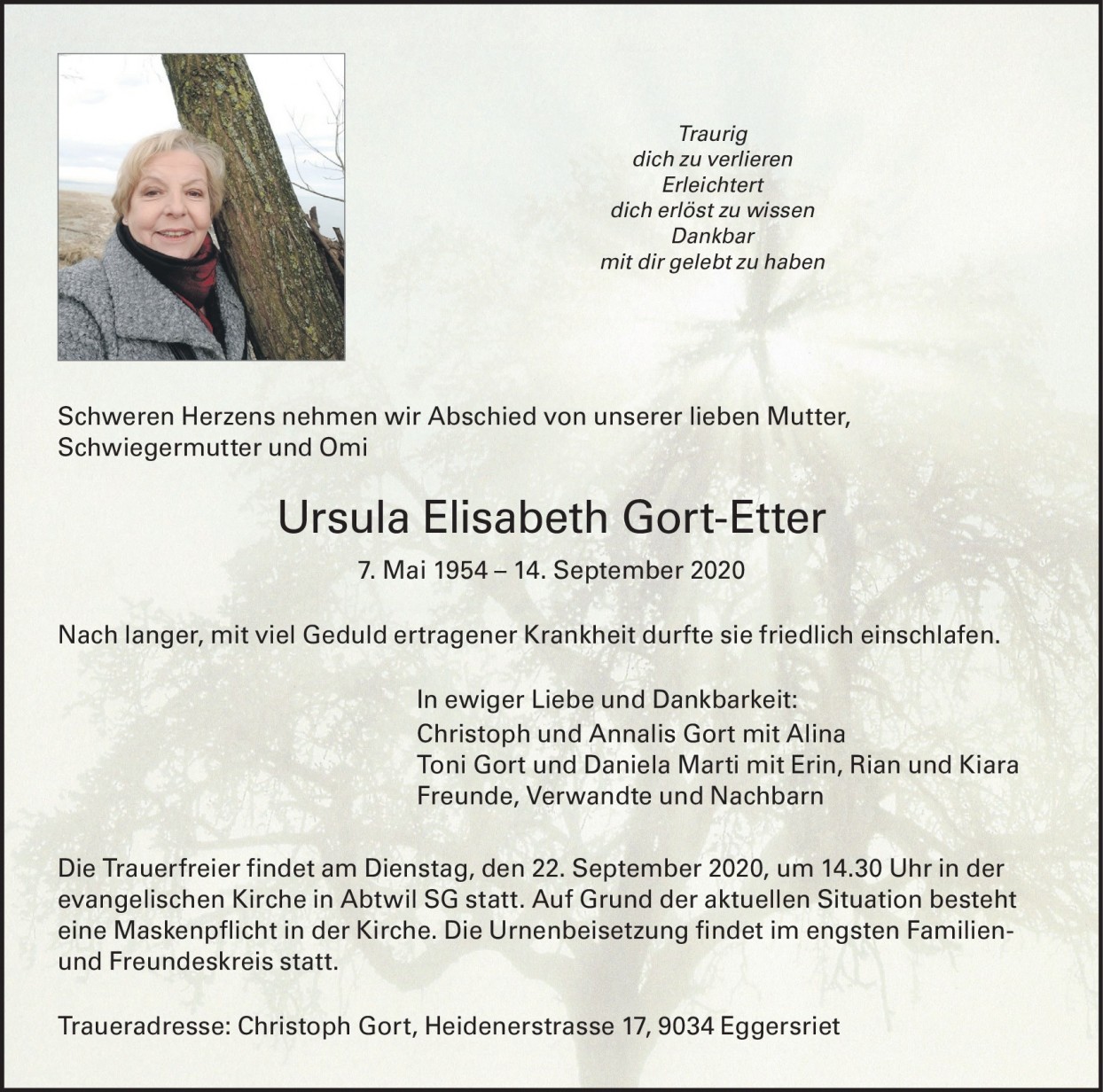 Ursula Elisabeth Gort-Etter