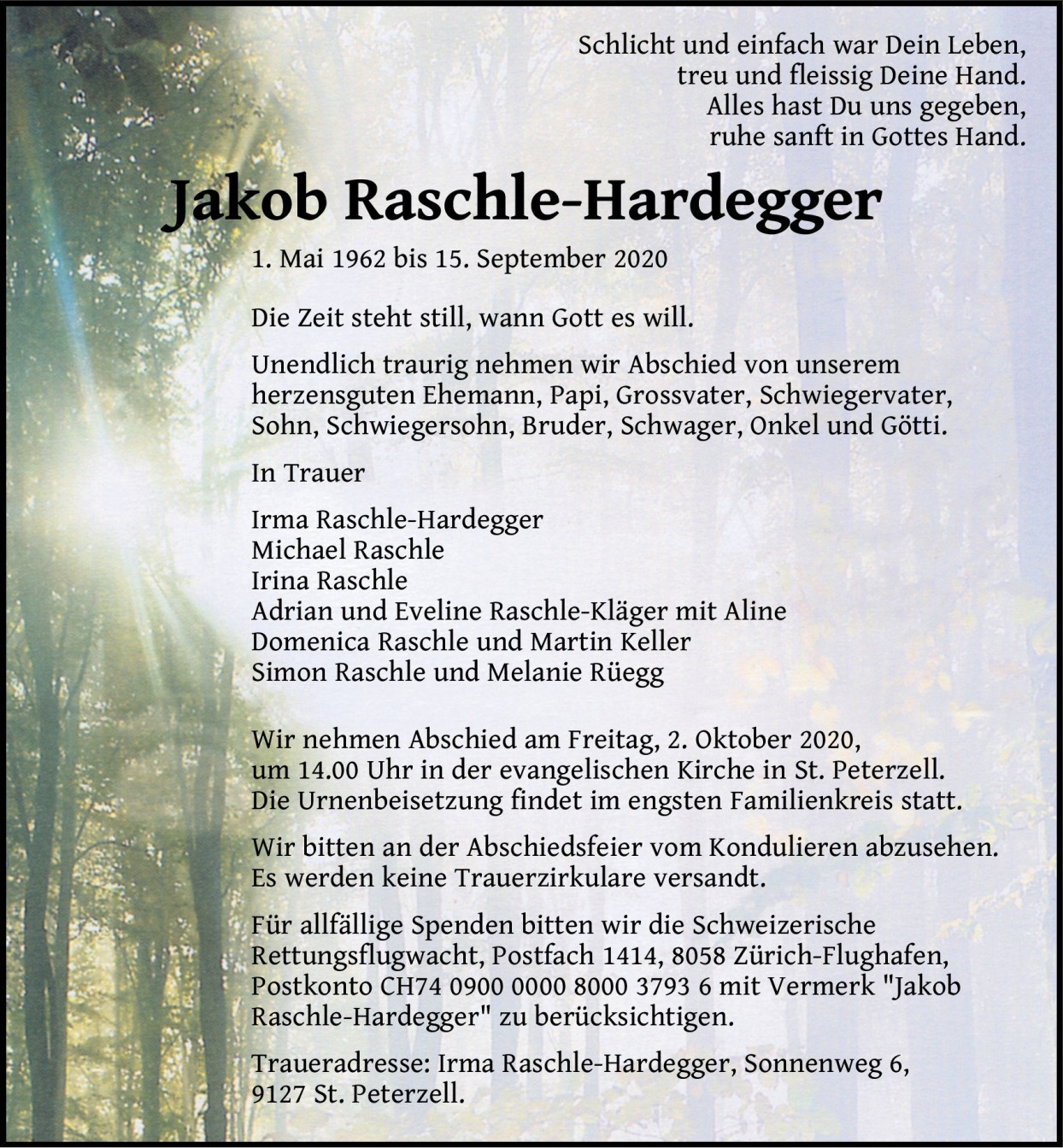 Jakob Raschle-Hardegger