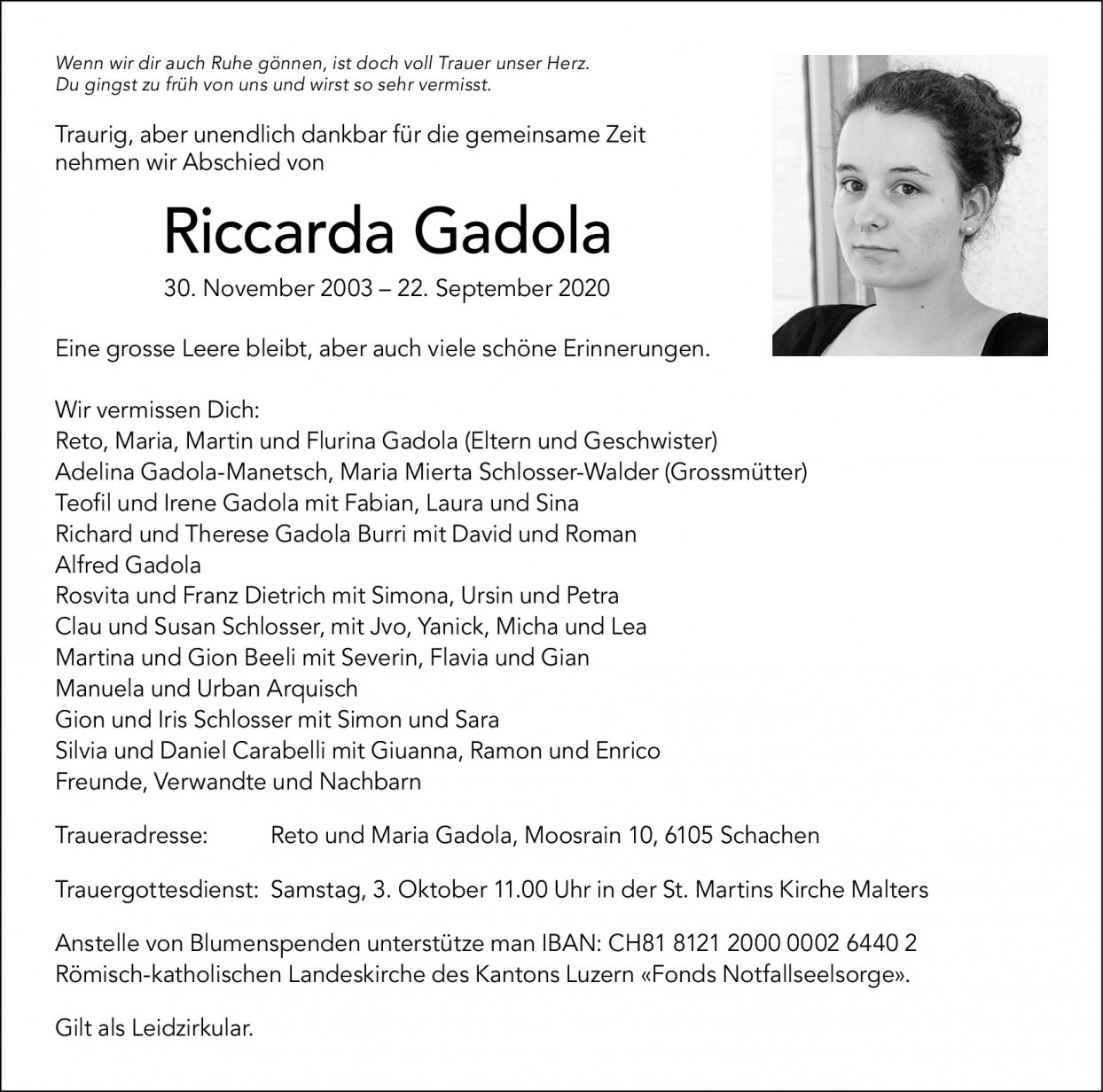 Riccarda Gadola