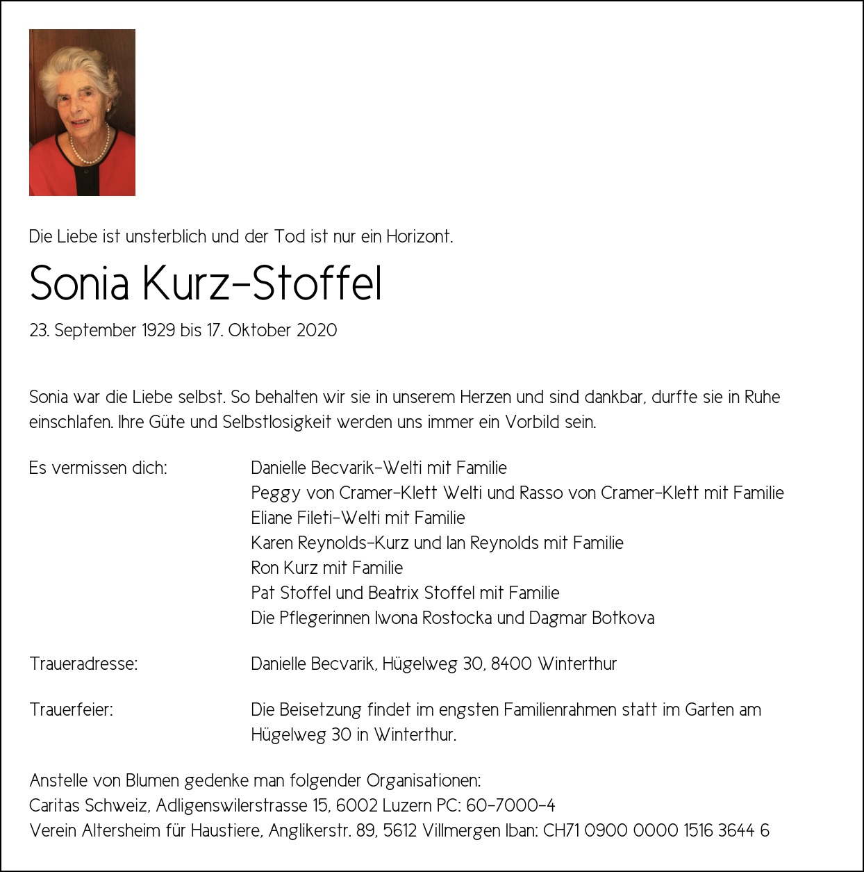 Sonia Kurz
