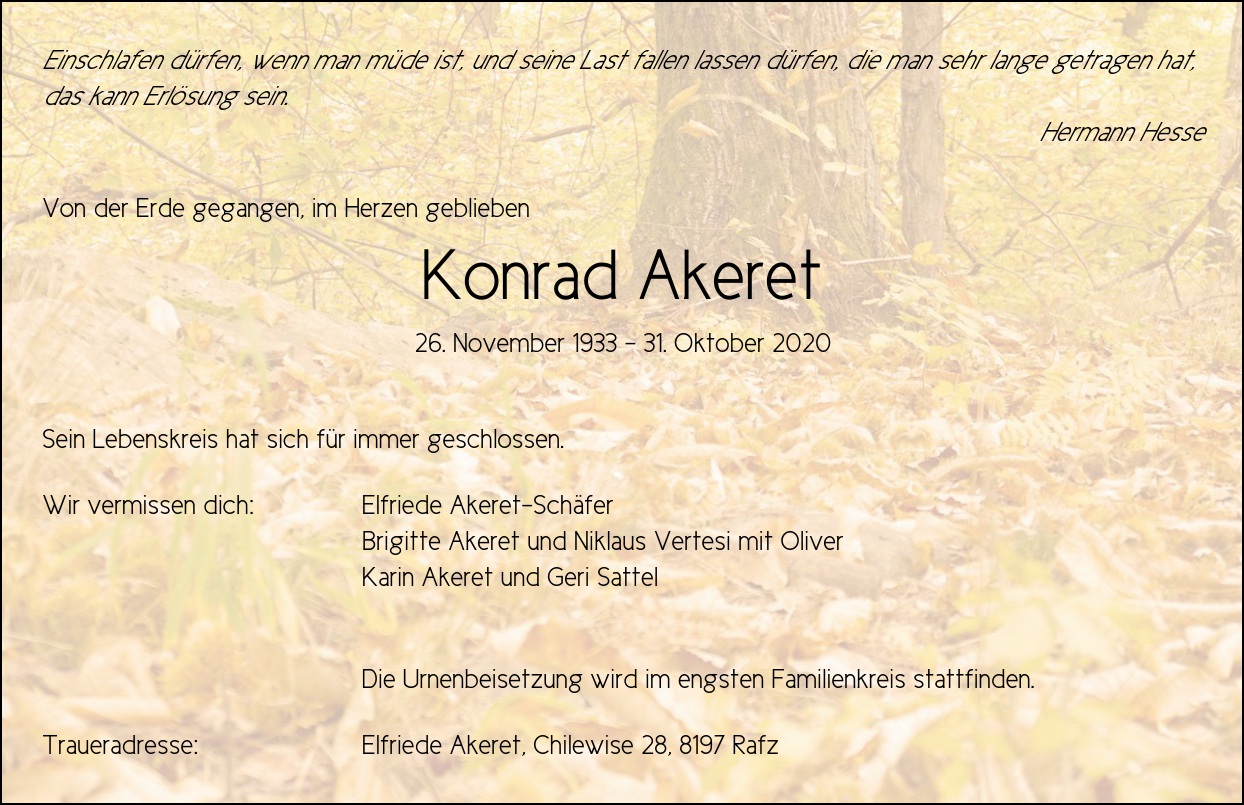 Konrad Akeret