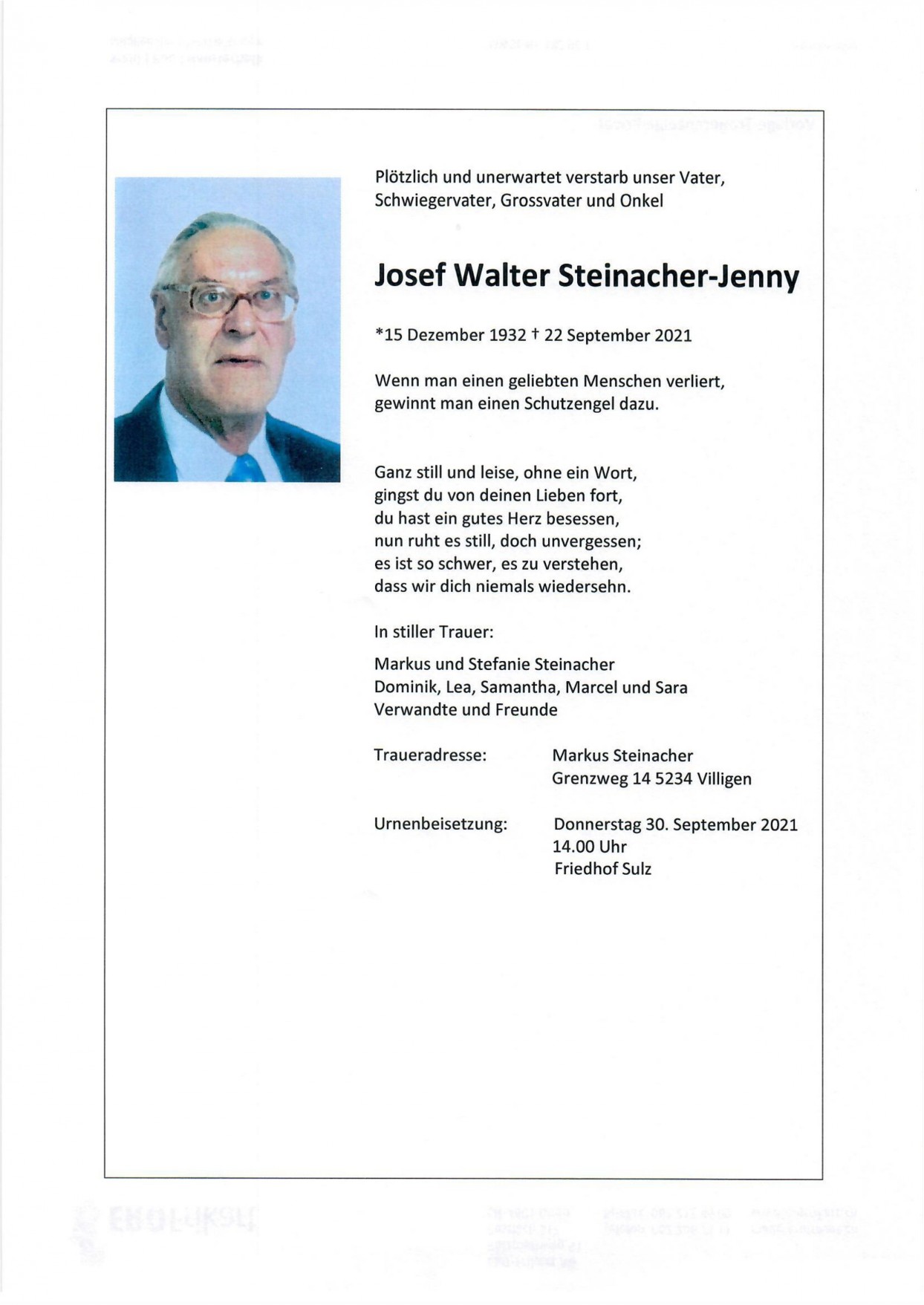 Walter Steinacher